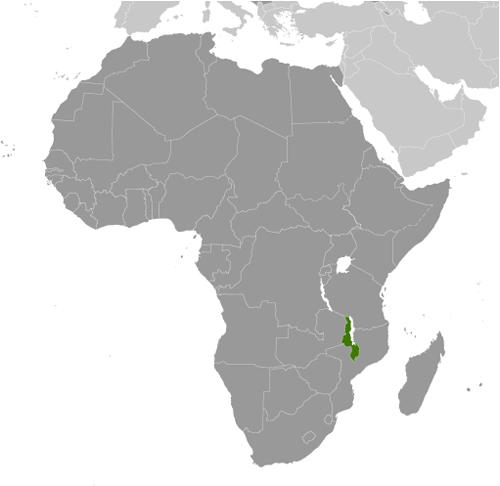 Map of Malawi