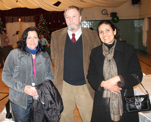 Veronica Dahlberg, Joe Feckanin and Ivonne Pinera