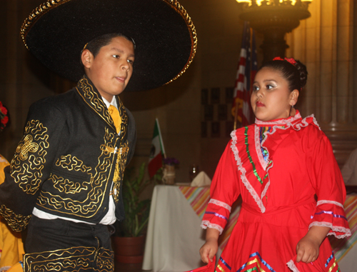 HOLA Mexican Dancers performed classic Mexican dances at the City of Cleveland's 2015 Cinco de Mayo celebration
