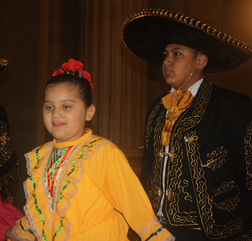 HOLA Mexican Dancers performed classic Mexican dances at the City of Cleveland's 2015 Cinco de Mayo celebration