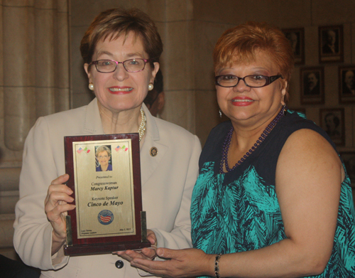 Marcy Kaptur and Lucy Torres