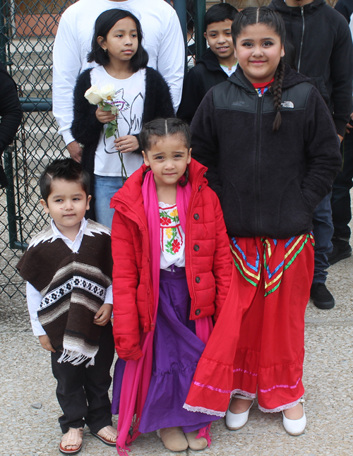 Outside St Casimir Church - Our Lady of Guadalupe