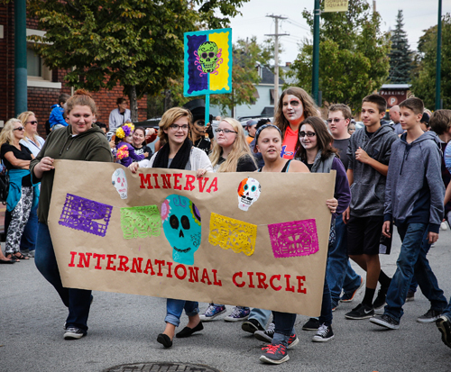 Day of the Dead in Cleveland 2016 - Skulls and Skeletons Parade