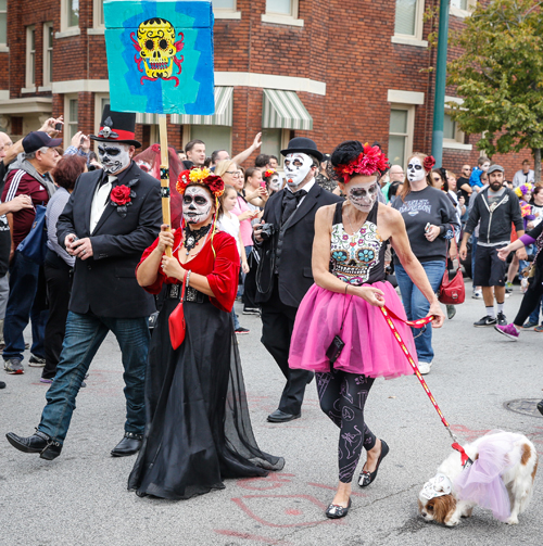 Day of the Dead in Cleveland 2016 - Skulls and Skeletons Parade