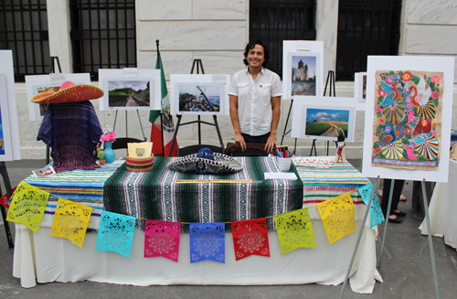 Mexico table at Art Museum