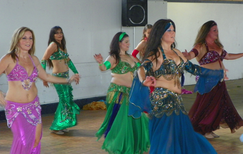 Wind and Sand Middle Eastern Belly Dancers