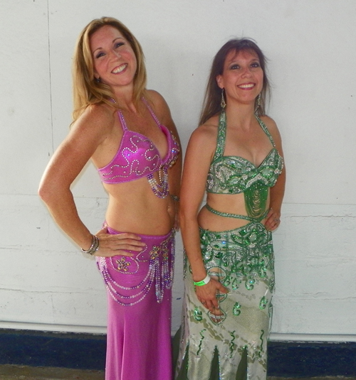 Wind and Sand Middle Eastern Belly Dancers