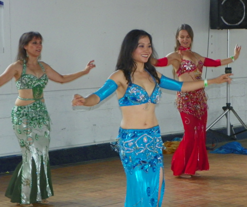 Wind and Sand Middle Eastern Belly Dancers