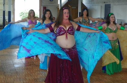 Wind and Sand Middle Eastern Belly Dancers