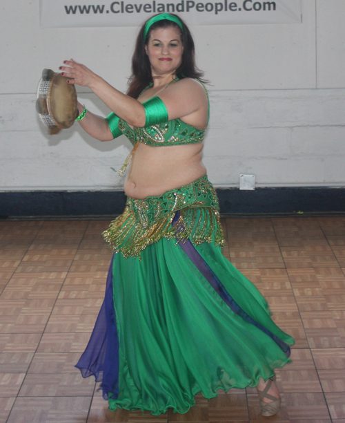 Wind and Sand Middle Eastern Belly Dancer