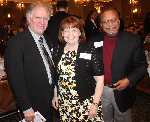 Bob and Sheila Murphy Crawford with Asim Datta