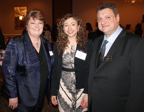 Mary and Pierre Bejjani with new Board Member Sara Elaqad