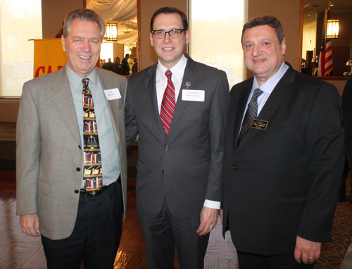 Judge Ralph Perk Jr., Brian Cummins and Pierre Bejjani