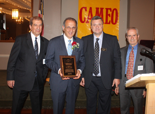 Abby Mina, Dr. James Zogby, Pierre Bejjani and Tony Abdulkarim