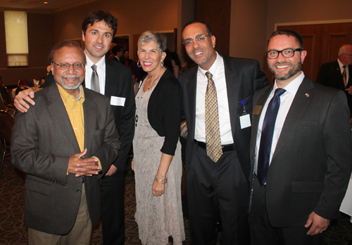 Asim Datta, Murat Gurer, Judge Marilyn Cassidy, Sam Tanious