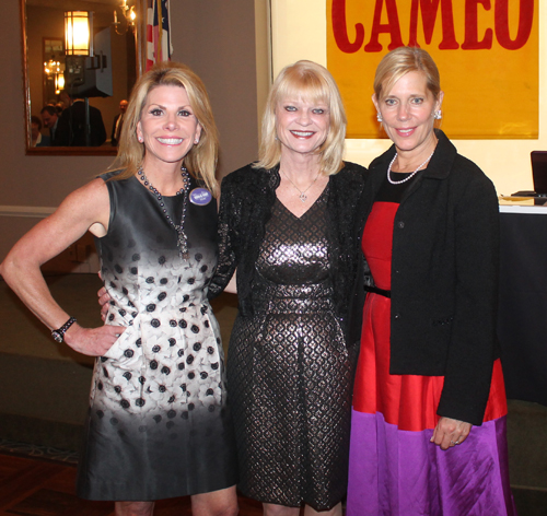 Donna Coury and Judges Pam Barker and Joan Synenberg