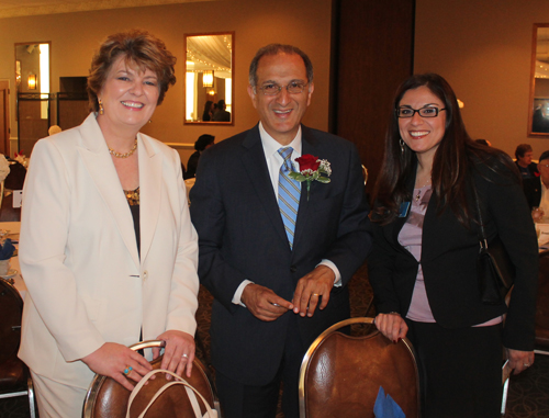 Mary Bejjani, Dr. James Zogby and Sherrie Miday
