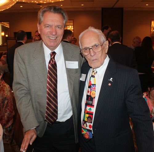 Judge Ralph Perk Jr. and George Maalouf