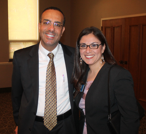 CAMEO Treasurer Sam Tanious and Sherrie Miday