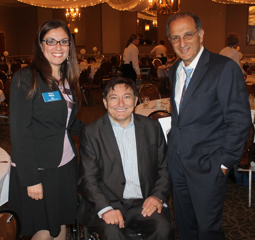 Sherrie Miday, Bassam Khawam and James Zogby