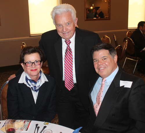 Laurel and Frank Tombazzi with Ken Kovach