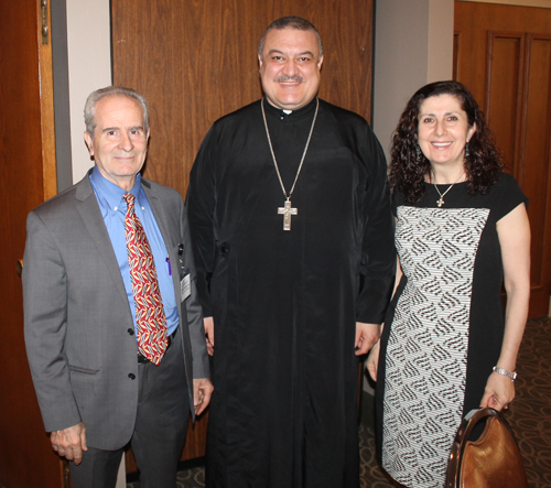 Father John Ojaimi and Tony and Mrs Abdulkarim