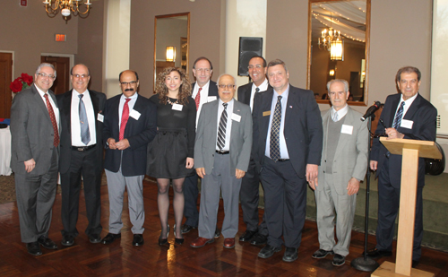 Cuyahoga County Executive Armond Budish and CAMEO Board