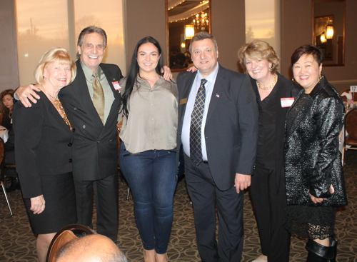 Ingrida Bublys, Jack Craciun, Julia, Pierre and Mary Bejjani and Annie Pu