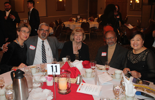 Liliana, George Koussa, Ingrida Bublys, Asim Datta and Annie Pu