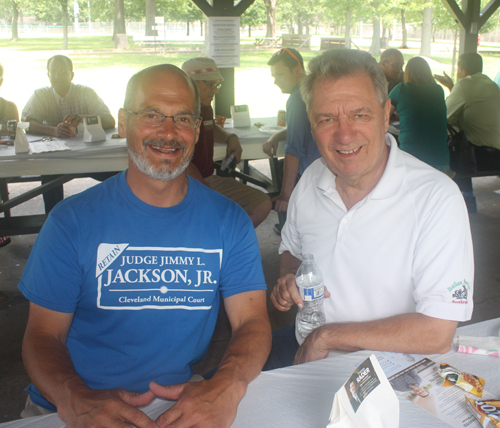 Judges Jimmy Jackson and Ralph Perk Jr.