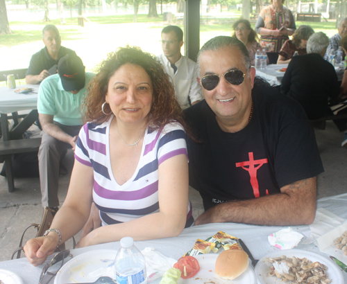 Nemr Soueidi and wife