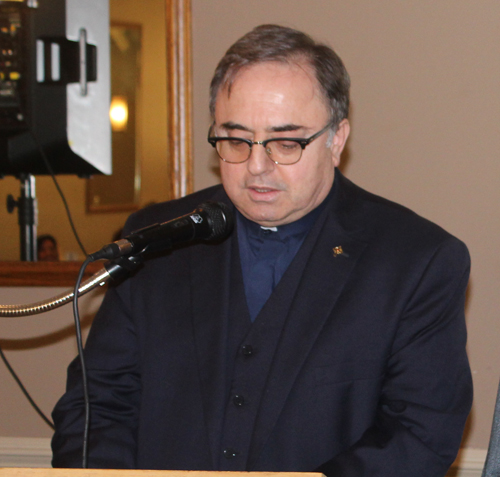 Father Naim Khalil of St Elias Melkite Church