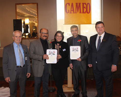 Tony Abdulkarim, Dr. Mansoor Ahmed, Nicki Antonio, Ali Faraj and Pierre Bejjani