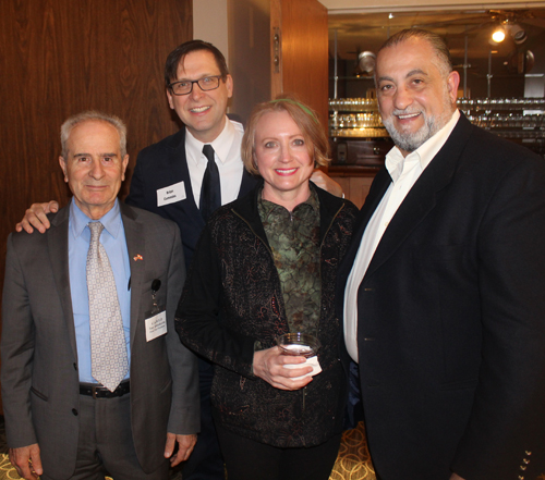 Tony Abdulkarim, Brian and Mrs Cummins and Nemir Soueidi