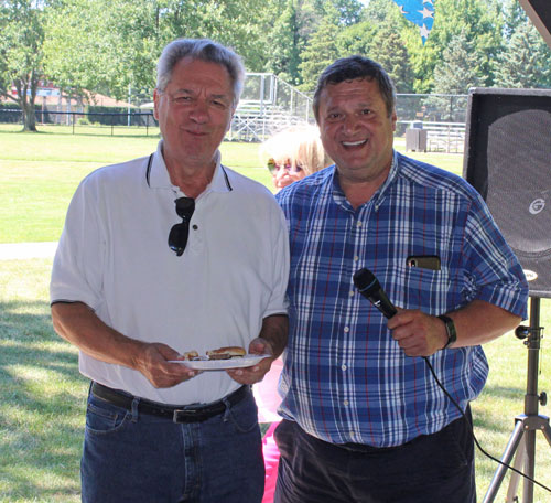 Judge Rocky Perk and Pierre Bejjani