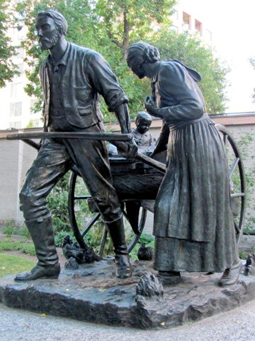 The Handcart Pioneer Monument