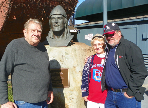 Verner Pedersen with Phil and Gloria Syverson