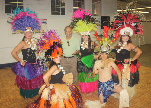 Asim Datta and Ohana Aloha Polynesian Dancers