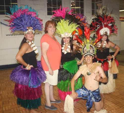 Debbie Hanson and Ohana Aloha Polynesian Dancers