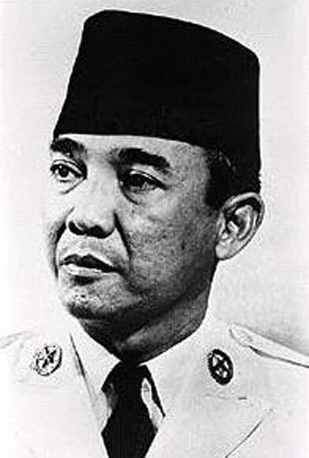 Sukarno, Indonesia's founding president