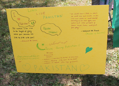 Pakistani Cultural Garden on One World Day