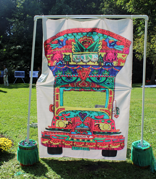 Display in Pakistani Garden  at One World Day
