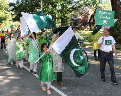 Pakistani community in the Parade of Flags at One World Day