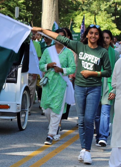 Pakistani community of Cleveland in One World Day Parade of Flags 2018
