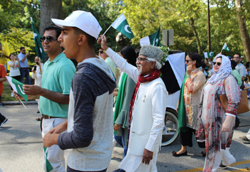 Pakistani community of Cleveland in One World Day Parade of Flags 2018