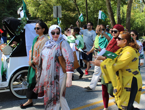 Pakistani community of Cleveland in One World Day Parade of Flags 2018