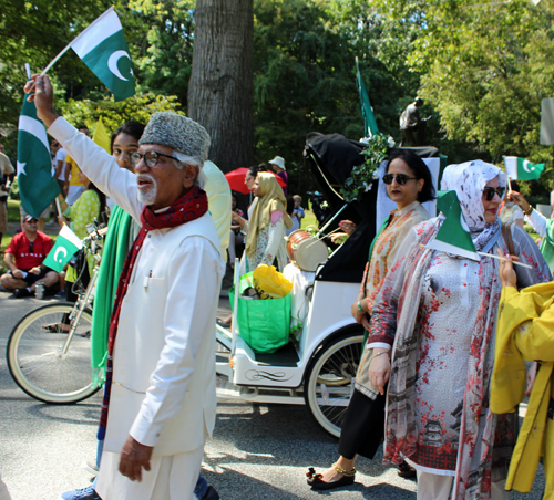 Pakistani community of Cleveland in One World Day Parade of Flags 2018