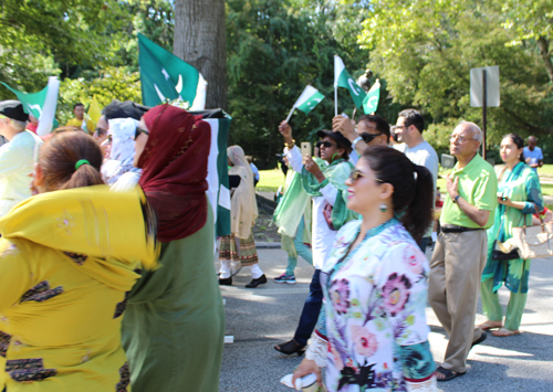 Pakistani community of Cleveland in One World Day Parade of Flags 2018