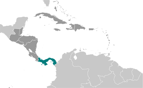 Map of Panama