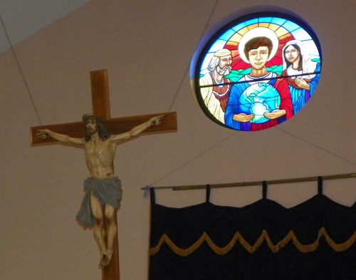 Sagrada Familia Catholic Church cross